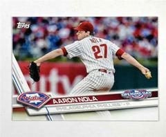 Aaron Nola #32 Baseball Cards 2017 Topps Opening Day Prices