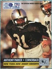 Anthony Parker Football Cards 1991 Pro Set Prices
