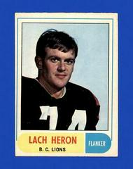 Lach Heron Football Cards 1968 O Pee Chee CFL Prices