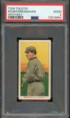 Roger Bresnahan [With Bat] #NNO Baseball Cards 1909 T206 Tolstoi Prices