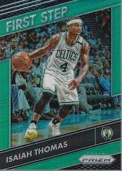 Isaiah Thomas [Green Prizm] #8 Basketball Cards 2016 Panini Prizm First Step Prices