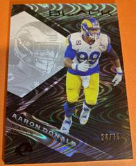 Aaron Donald [Silver] #3 Football Cards 2022 Panini Black Prices