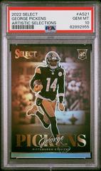George Pickens #AS-21 Football Cards 2022 Panini Select Artistic Selections Prices