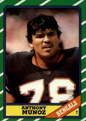 Anthony Munoz Football Cards 1986 Topps Prices
