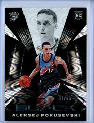 Aleksej Pokusevski [Silver] #79 Basketball Cards 2020 Panini Black Prices