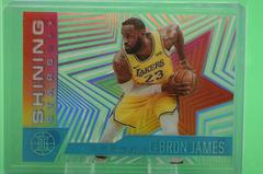 LeBron James [Sapphire] #1 Basketball Cards 2020 Panini Illusions Shining Stars Prices