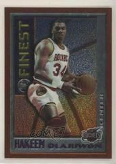 Hakeem Olajuwon [Bordered] #M21 Basketball Cards 1995 Finest Mystery Prices