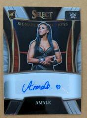 Amale Wrestling Cards 2022 Panini Select WWE Signature Selections Prices