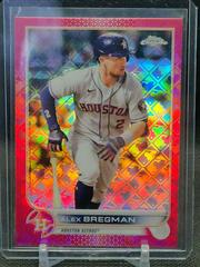 Alex Bregman [Red] #44 Baseball Cards 2022 Topps Chrome Logofractor Prices