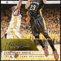 Anthony Davis [Bonus Shots Gold] #193 Basketball Cards 2015 Panini Prestige Prices