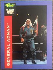 General Adnan Wrestling Cards 1991 Classic WWF Prices