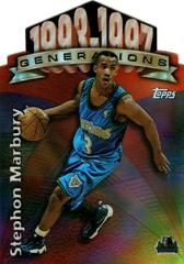 Stephon Marbury [Refractor] Basketball Cards 1997 Topps Generations Prices