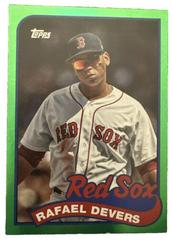 Wade Boggs, Rafael Devers [Green] Baseball Cards 2023 Topps Archives 1989 Doubleheaders Prices