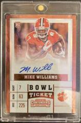 Mike Williams [Bowl] #109 Football Cards 2017 Panini Contenders Draft Picks Prices
