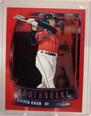 Steven Kwan [Red] #YQ-7 Baseball Cards 2023 Topps Chrome Youthquake Prices