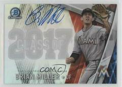 Brian Miller #C17A-BMI Baseball Cards 2017 Bowman Draft Class of Autographs Prices