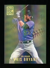 Kris Bryant [Holo Gold] #2 Baseball Cards 2022 Panini Capstone Prices