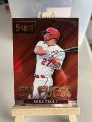Mike Trout Baseball Cards 2022 Panini Select En Fuego Prices
