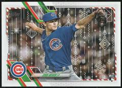 Cody Heuer [Metallic Snowflake] Baseball Cards 2021 Topps Holiday Mega Box Prices