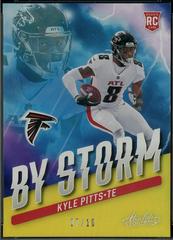 Kyle Pitts [Gold] #BST-4 Football Cards 2021 Panini Absolute By Storm Prices
