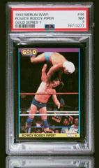 Rowdy Roddy Piper Wrestling Cards 1992 Merlin WWF Gold Series 1 Prices