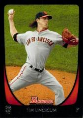 Tim Lincecum #141 Baseball Cards 2011 Bowman Prices
