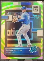 Bobby Witt Jr. [Lime Green] #98 Baseball Cards 2022 Panini Donruss Optic Prices