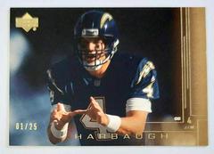 Jim Harbaugh [Exclusives Gold] #181 Football Cards 2000 Upper Deck Prices