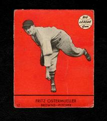 Fritz Ostermueller [Red Background] #12 Baseball Cards 1941 Goudey Prices