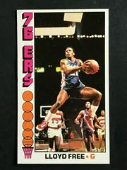 Lloyd Free #143 Basketball Cards 1976 Topps Prices