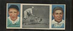 L. Ames, J. Meyers [Too Late for Devlin] Baseball Cards 1912 T202 Hassan Triple Folder Prices