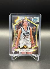 Caitlin Clark [Speckle Refractor] #30 Basketball Cards 2023 Bowman Best University Prices