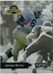 Jerome Bettis Football Cards 1993 Playoff Prices