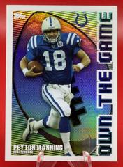 Peyton Manning #OTG8 Football Cards 2003 Topps Own the Game Prices
