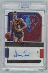 Jerry West [Red] Basketball Cards 2021 Panini One and One 75th Team Signatures Prices