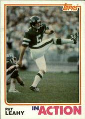 Pat Leahy #174 Football Cards 1982 Topps Prices