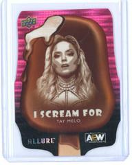 Tay Melo [Pink] Wrestling Cards 2022 Upper Deck Allure AEW I Scream For Prices