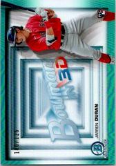 Jarren Duran [Aqua Refractor] #B3D-10 Baseball Cards 2022 Bowman in 3D Prices