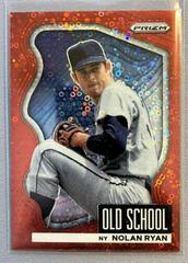 Nolan Ryan [Red Donut Circles Prizm] #OS-1 Baseball Cards 2022 Panini Prizm Old School Prices