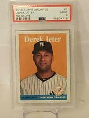Derek Jeter [No Glove] #1 Baseball Cards 2019 Topps Archives Prices