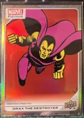 Drax The Destroyer [Rainbow] Marvel 2023 Upper Deck Platinum Prices