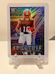 David Bell [Psychedelic] Football Cards 2022 Panini Spectra Rookie Spectris Prices