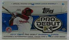 Hobby Box Baseball Cards 2013 Topps Pro Debut Prices
