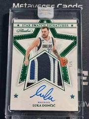 Luka Doncic [Emerald] #14 Basketball Cards 2022 Panini Flawless Star Swatch Signature Prices