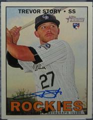 Trevor Story #ROA-TS Baseball Cards 2016 Topps Heritage Real One Autographs Prices