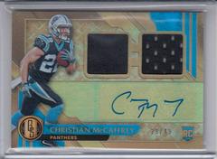 Christian McCaffrey [Jersey Autographs Double] #245 Football Cards 2017 Panini Gold Standard Prices