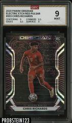 Chris Richards [Red Pulsar] #3 Soccer Cards 2020 Panini Obsidian Prices