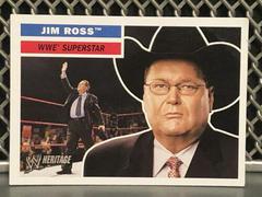 Jim Ross #19 Wrestling Cards 2005 Topps Heritage WWE Prices