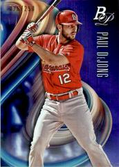 Paul DeJong [Purple] #4 Baseball Cards 2018 Bowman Platinum Prices