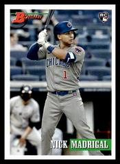 Nick Madrigal #21 Baseball Cards 2021 Bowman Heritage Prices